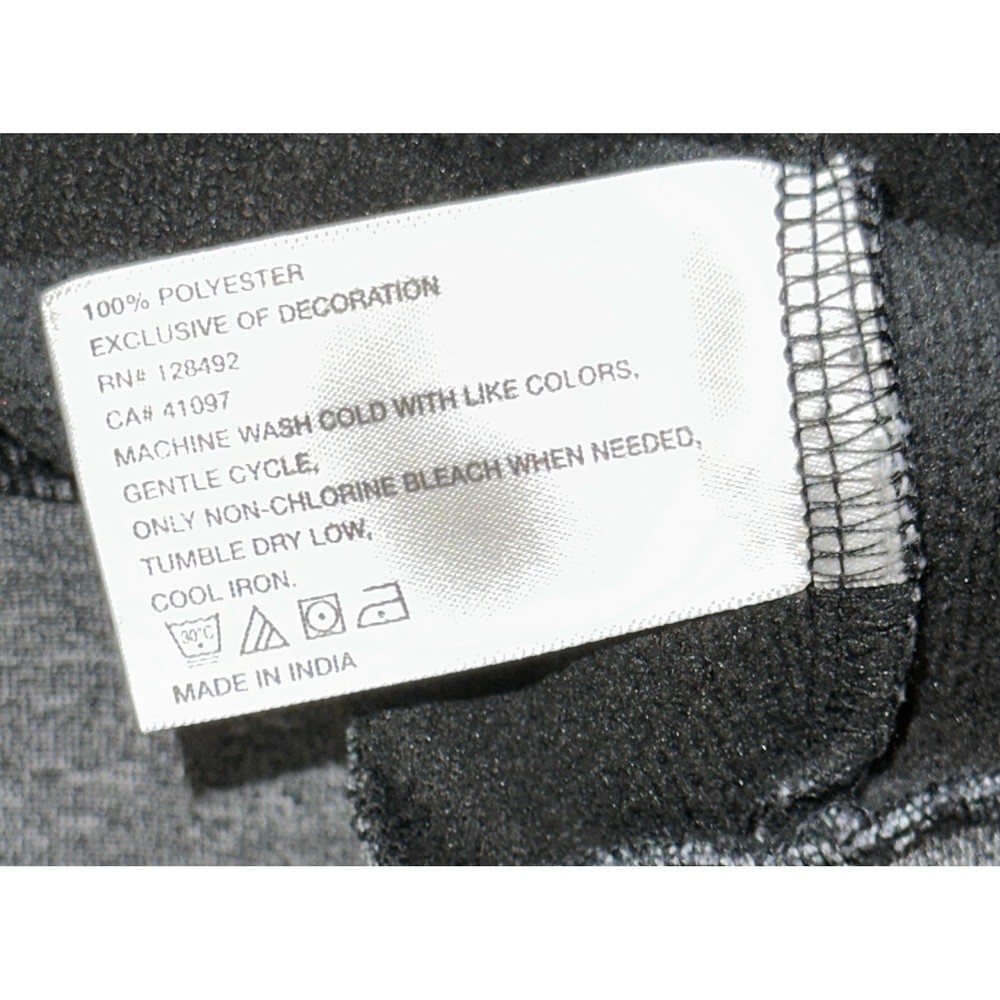 Greg Norman Quarter Zip Pullover Mens Medium Gray Performance Golf Sweater