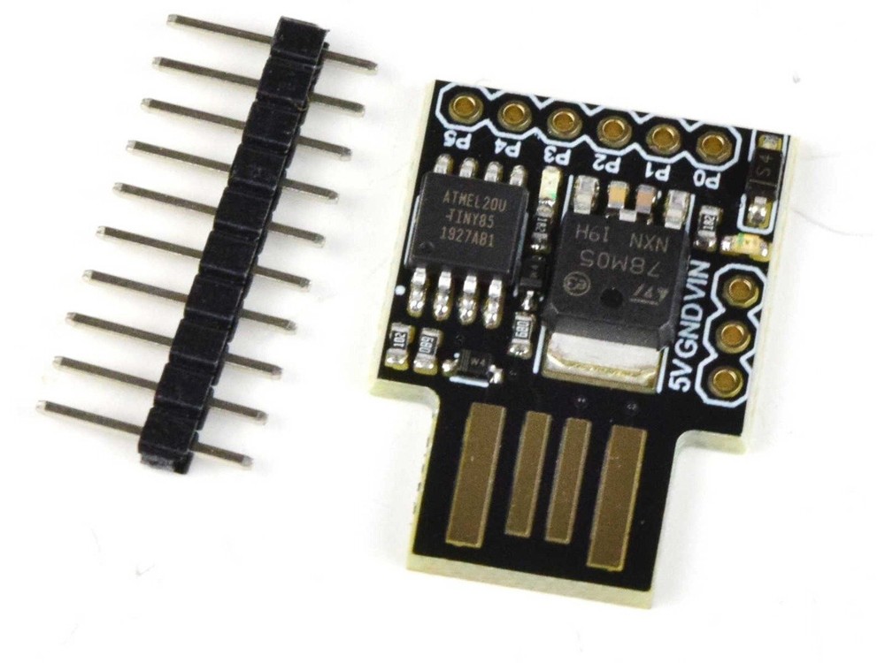 Attiny85 Kickstarter USB Development Board (100% compatible with Arduino)