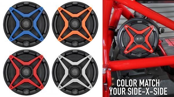 SSV Works Pair Of 6.5" Weatherproof Powersports Speakers 170-WP-A6