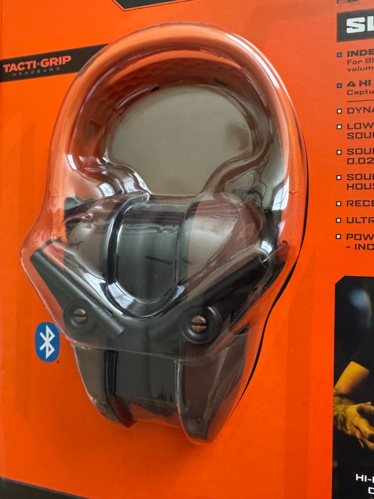 Walker's Razor Quad Bluetooth Tacti-Grip Slim Digital Muff Ear Protection | NEW