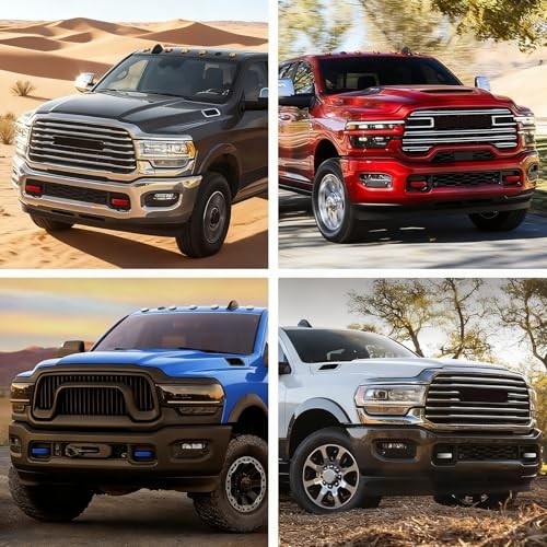 Custom Front Tow Hook Covers for RAM 2500/3500 (2019-2026) – Personalized