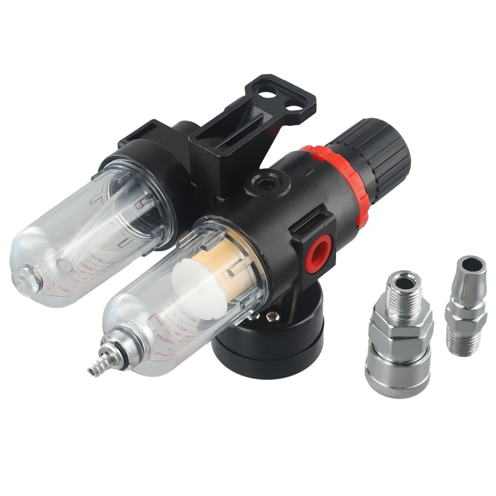 AFC2000 Plastic Air Source Treatment Filter Pressure Gauge Regulator Replacement