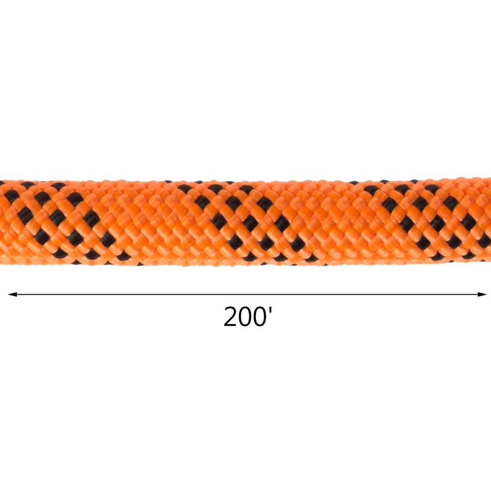 7/16" 200FT Double Braid Polyester Rope 880LB Load for Pulling Sailing