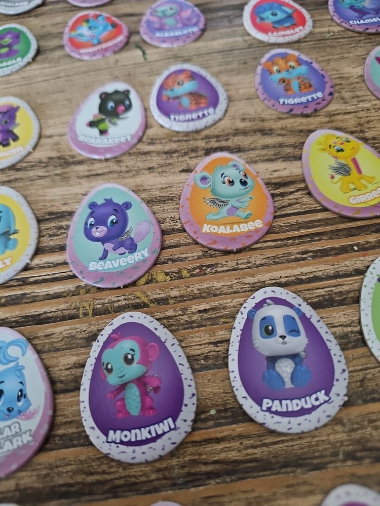 2018 Hatchimals HATCHTOPIA GAME 41 EGG Tokens Replacement