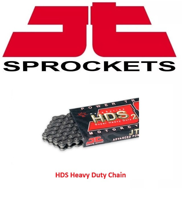 JT Front Rear Sprocket Kit 13T 50T and 520 HDS Heavy Duty Chain KTM 1990-2025