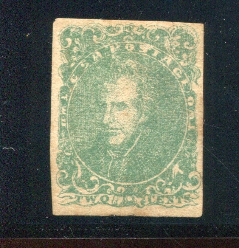 Confederate States 3 Jackson Mint Stamp BX6987