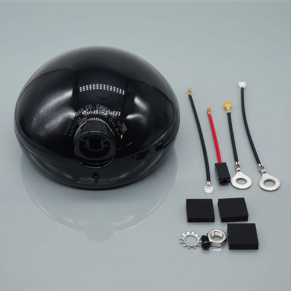 Unity Spotlight Parts - 6" Spotlight Shell & Ring Kit Black (S04)