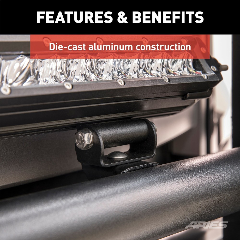 ARIES 1110312 Base-Mount Light Bar Brackets