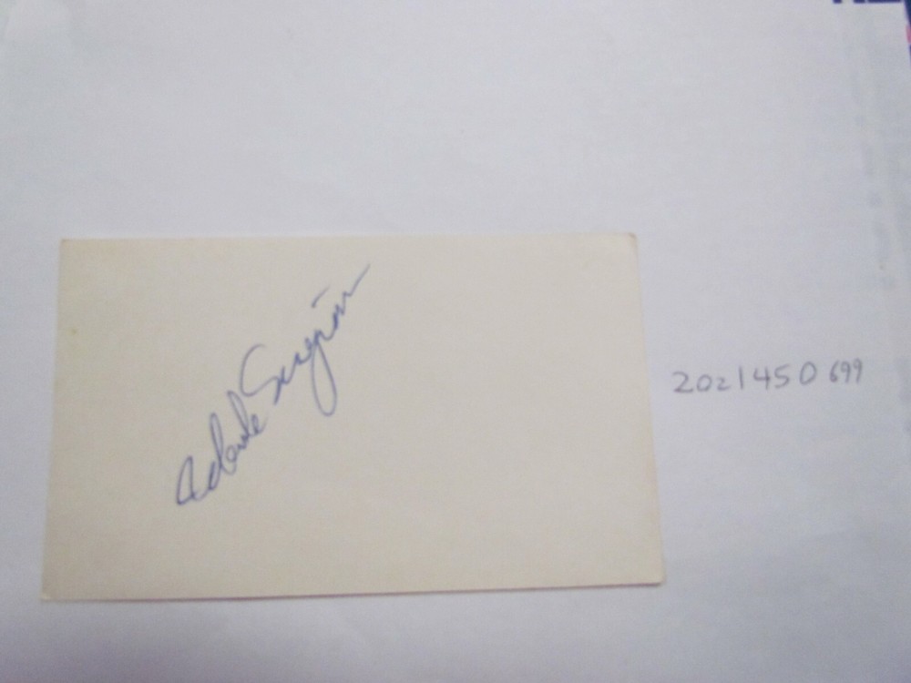 Chuck Essegian CARD JSA AUCTION CERTIFIED