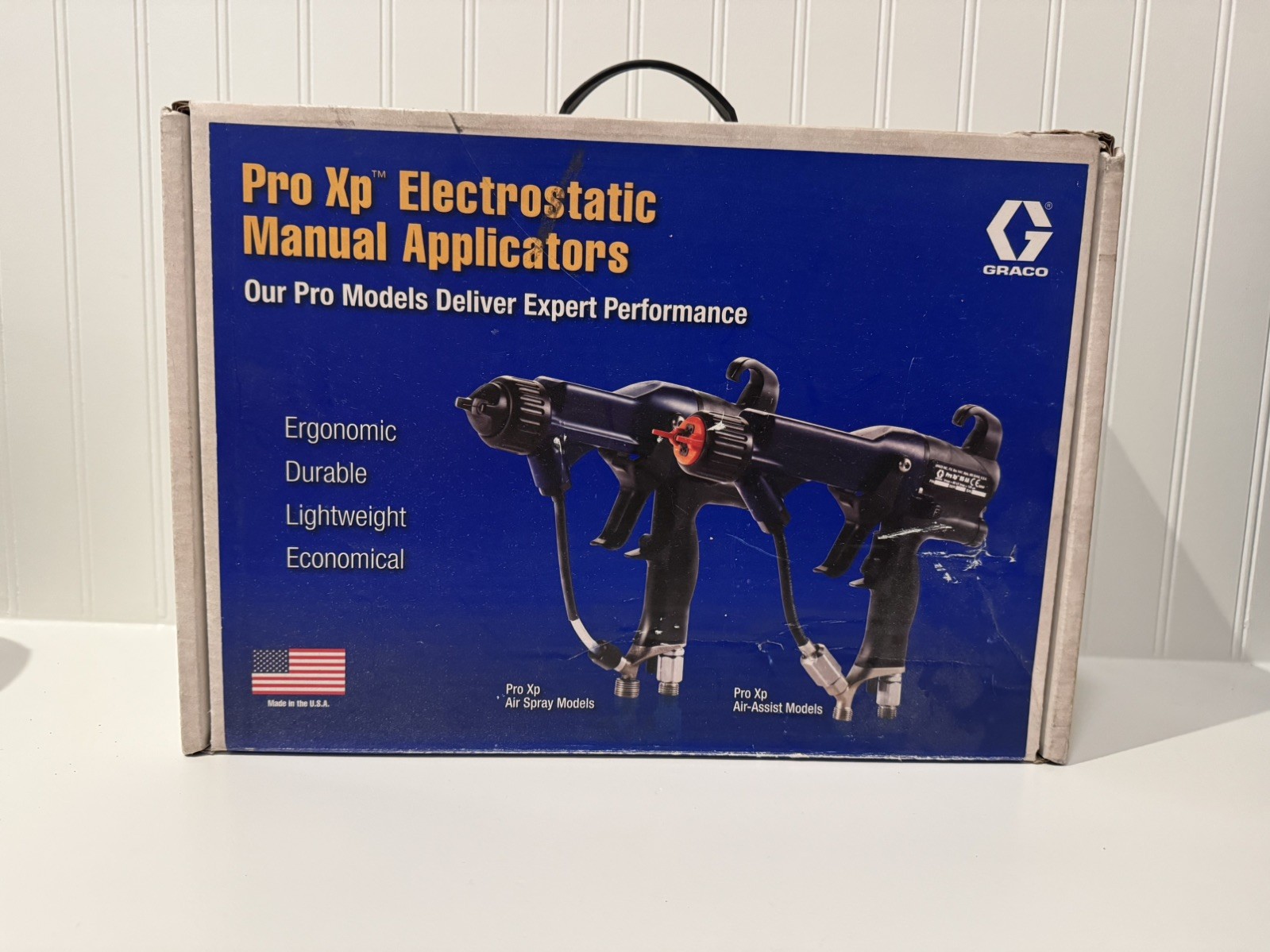 GRACO PRO XP 60 AIR SPRAY MANUAL ELECTROSTATIC GENERAL GUN