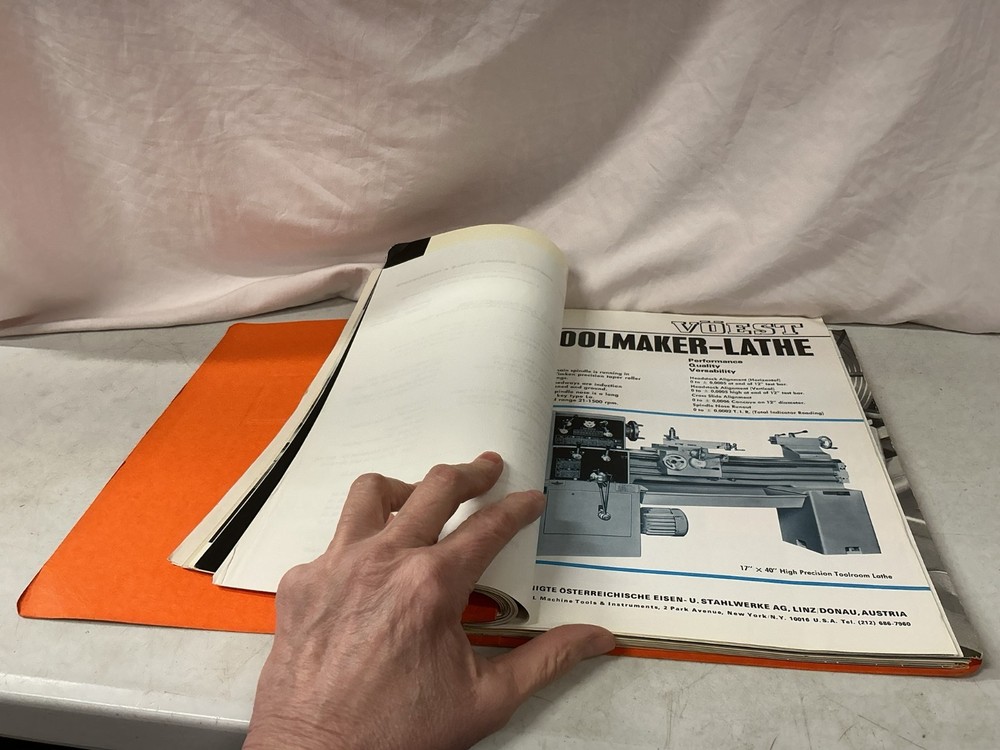 Pantool Machine Tools & Instruments Catalog Manual Lathes Grinders Balancing