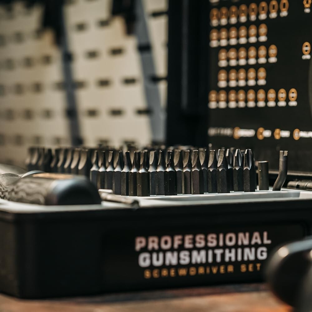 Comprehensive 89 Piece Gunsmithing Tool Set with Durable Case for Easy Transport