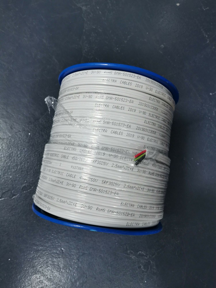 Electrical Power Cable 1.0mm 2+E 100M FLEX  ELECTCAF3010-100GRY