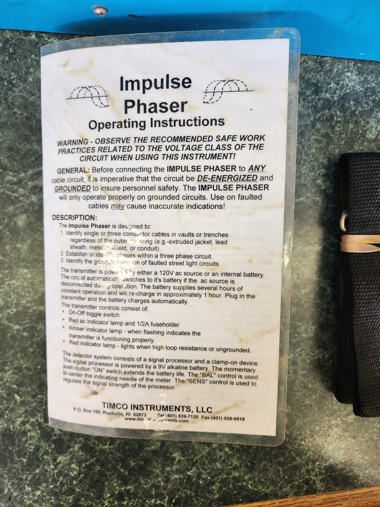 Timco Instruments Impulse Phaser - Used