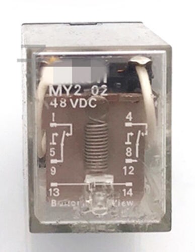 1PC NEW OMRON MY2-02 48VDC Intermediate Relay