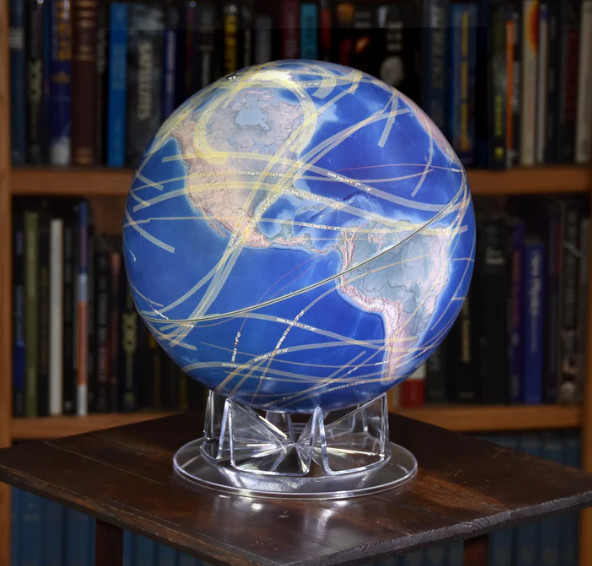 Sky & Telescope's Solar Eclipse Globe Maps