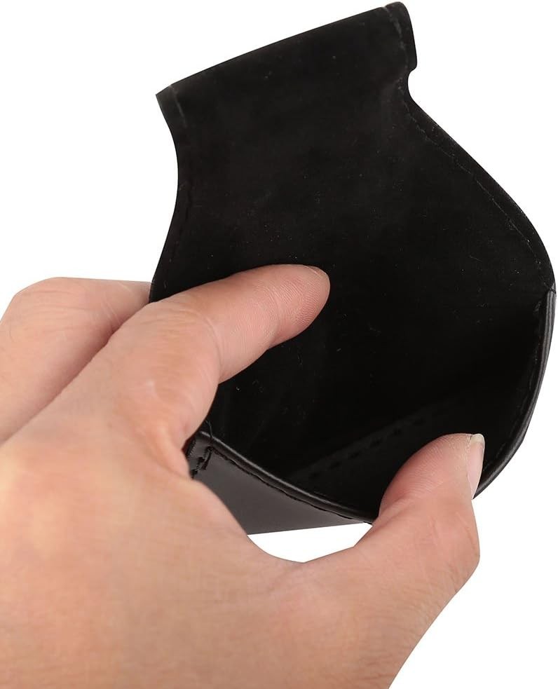 Pool Cue Chalk Holder Leather Clip