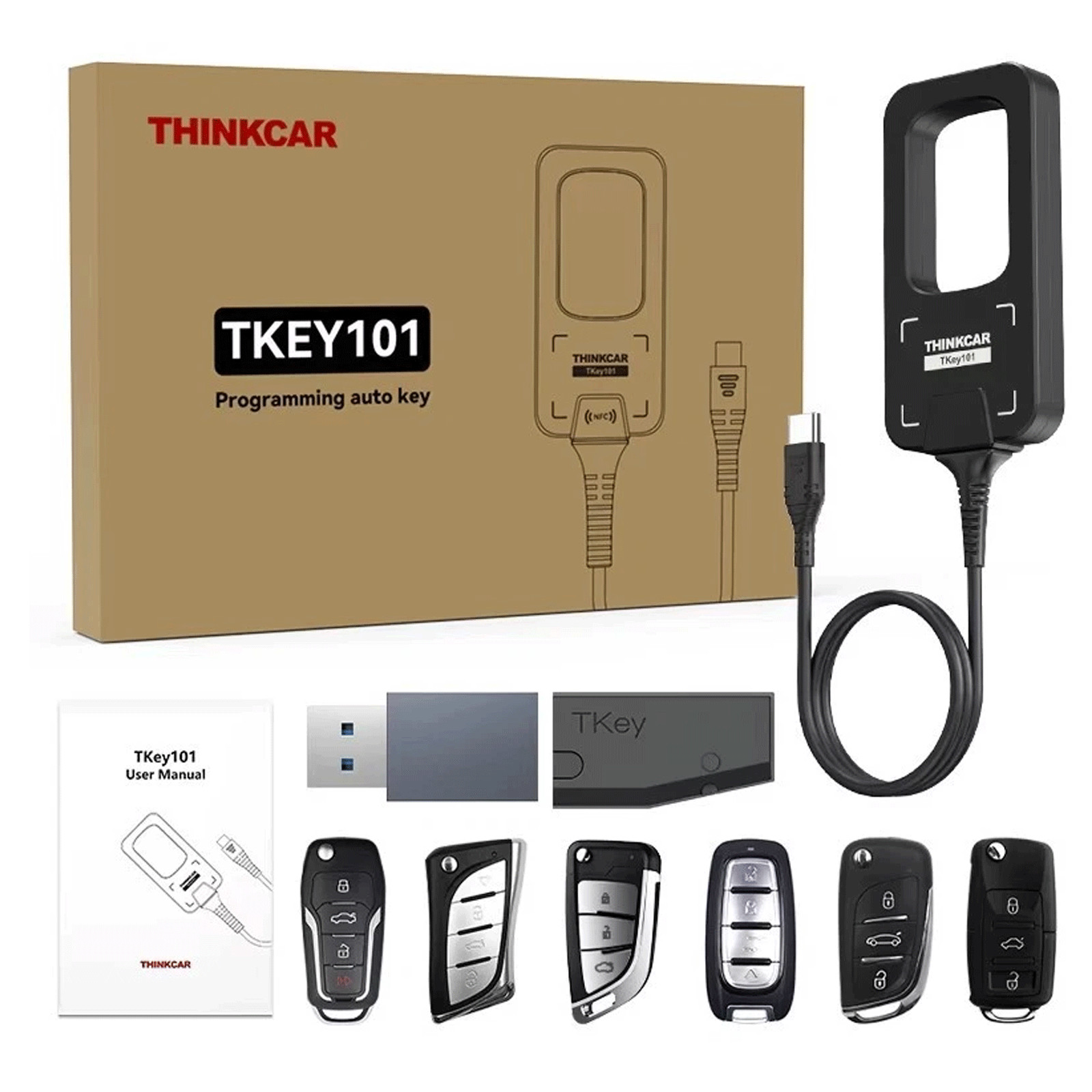 MUCAR 892BT Automotive Diagnostic Tool OBD2 Scanner Key Matching TPMS Programmer