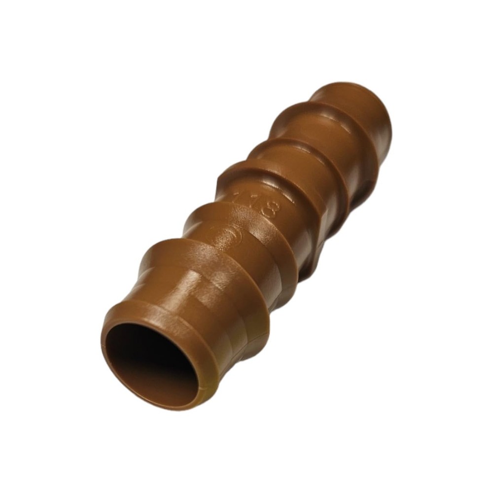 Netafim 17mm Techline Insert Coupling - Drip Irrigation Barbed Insert Connector