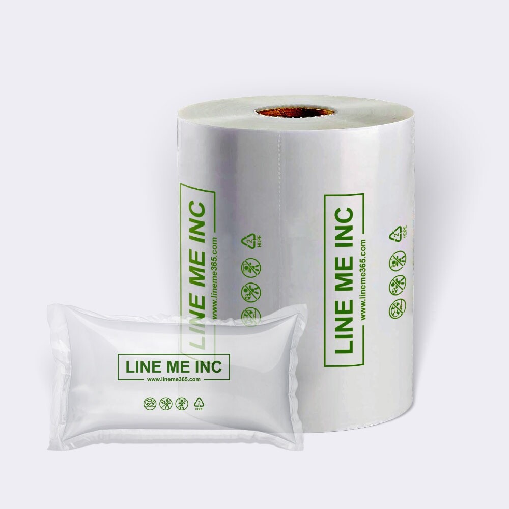 Heavy Duty Air Pillow Film Bubble Cushion Roll for Packaging 8×5″ 1650ft 5000pcs