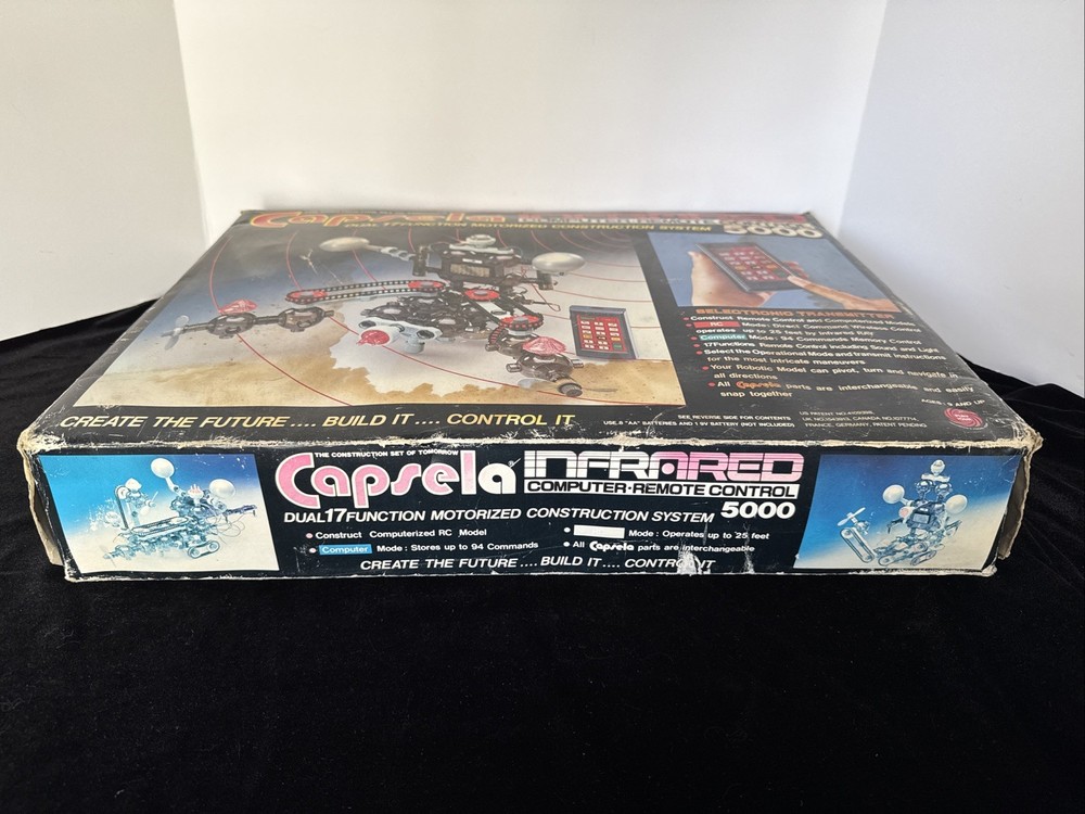 CAPSELA INFRARED REMOTE CONTROL 5000 CONSTRUCTION SYSTEM UNUSED OPEN BOX AS IS