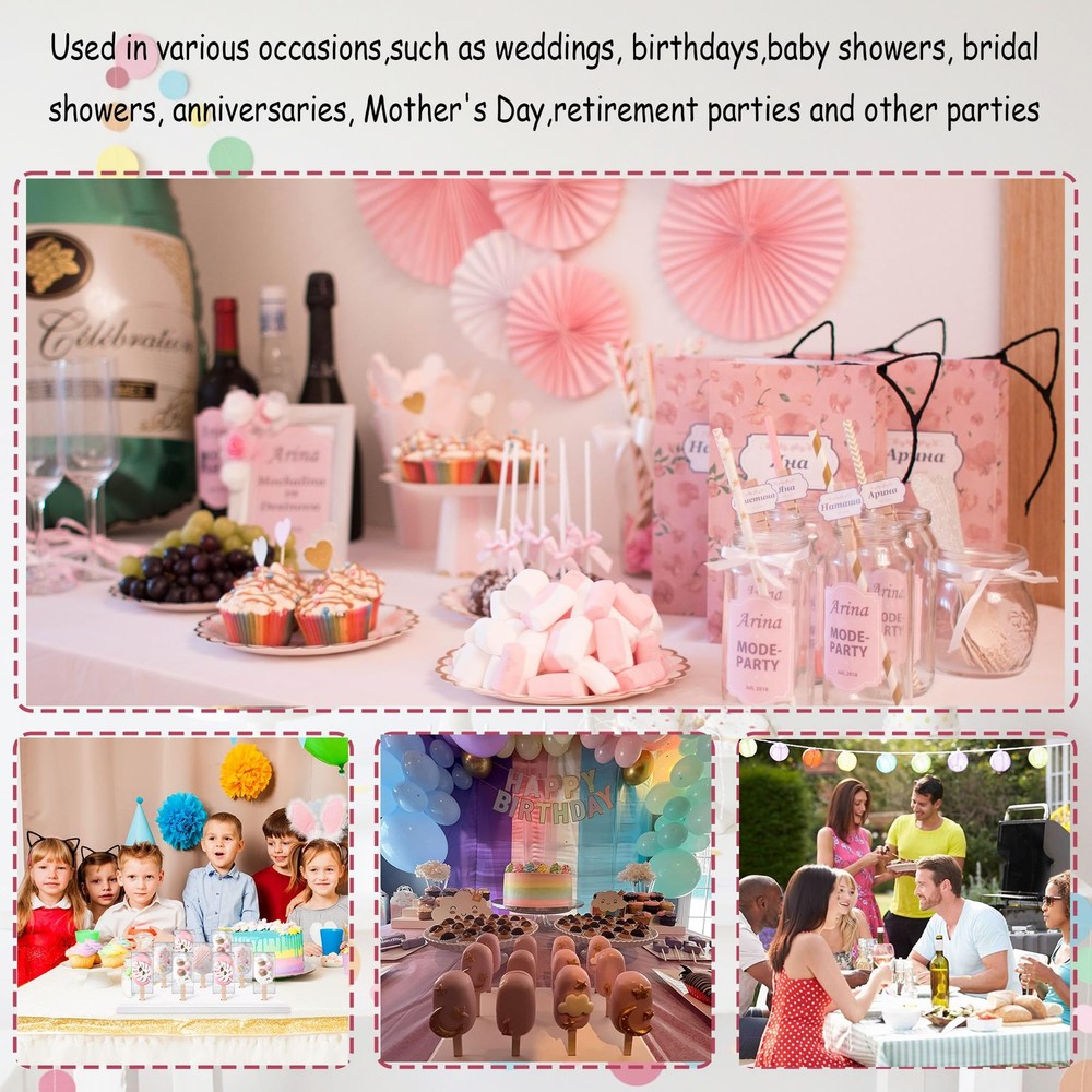 8pcs Portable Cake Pop Holder Boxes,Cake Pop Boxes Packaging, Cake Pop Displa...