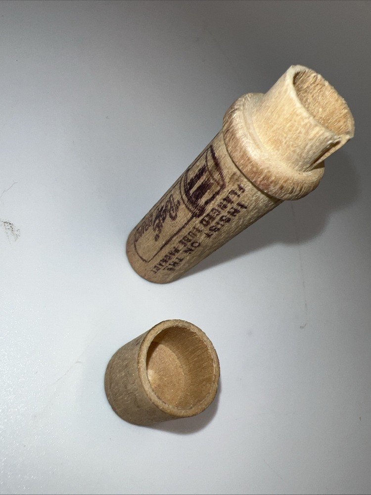Antique Boye Needle Storage Tube Size 8 Empty