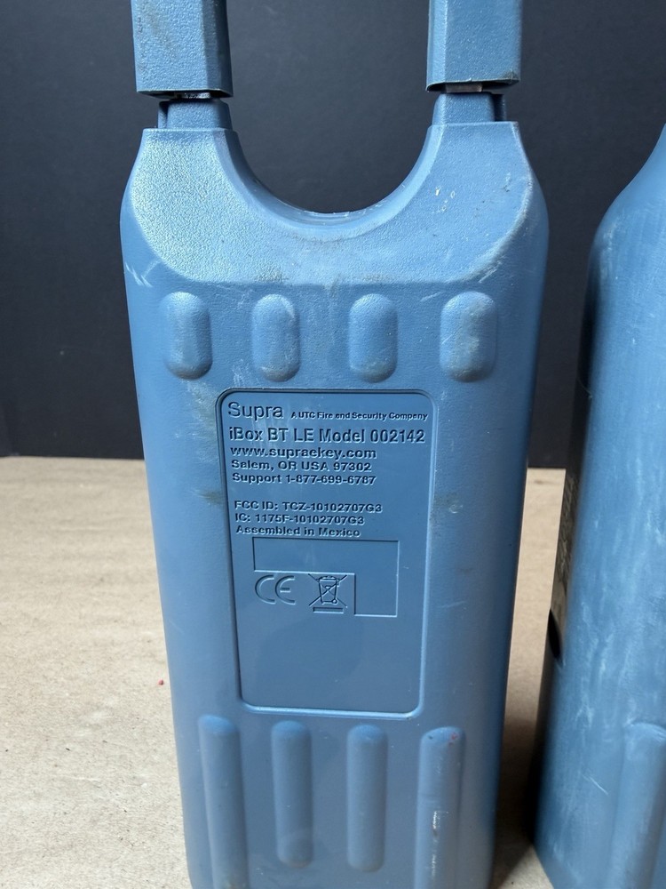 SUPRA iBox BT LE Bluetooth Smart LOCKBOX. Locked, No Code. Model 002142 Parts