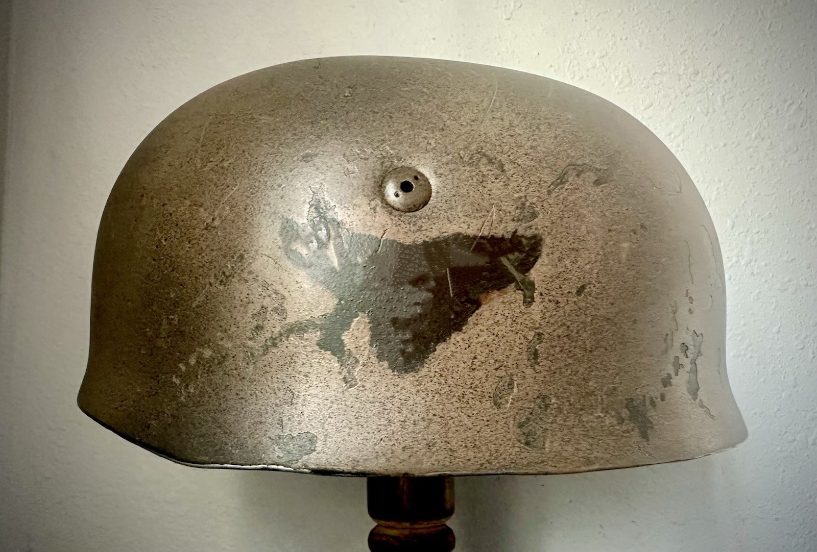 Vintage At The Front Fallschirmjäger M38 Tropical Camo Helmet/Size 71/Shell Only