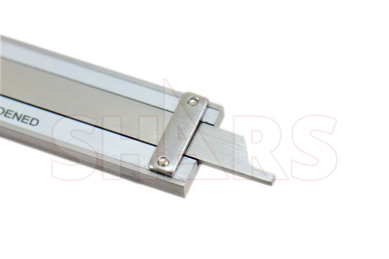 SHARS 6" DIAL CALIPER SHOCK PROOF .001" STAINLESS 4 WAY + Inspection Report ^}
