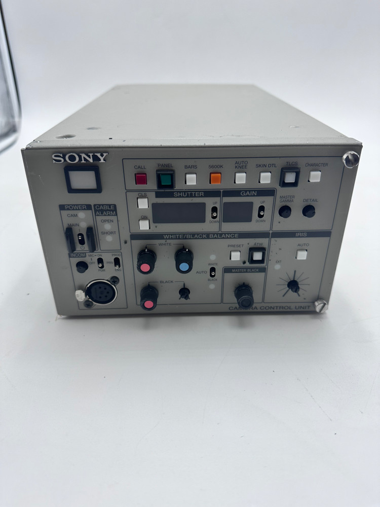 Sony CCU-TX50 Camera Control Unit W/ RCP-D50 Remote