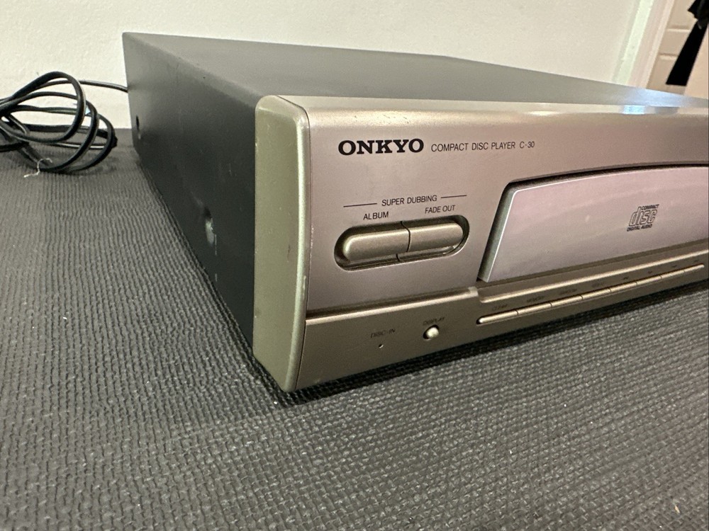 Onkyo C-30 CD Player Compact Size Silver