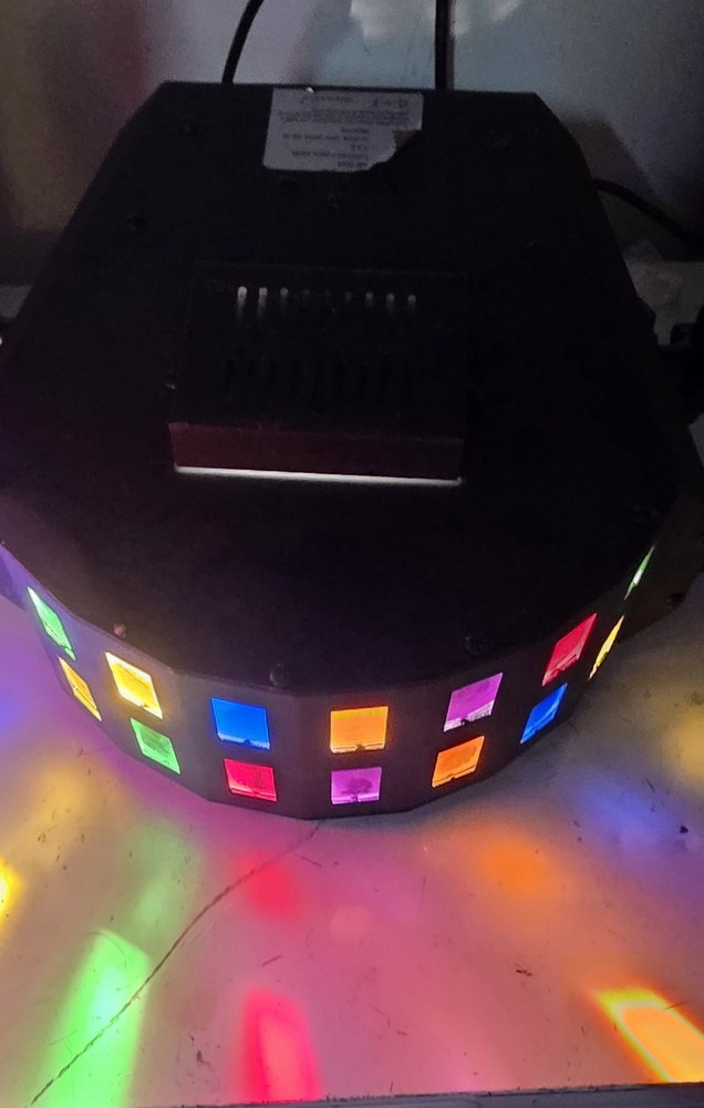 Mbt Model ME 2006 Moving Colored Light Show Strobe Adjustable Motion Control