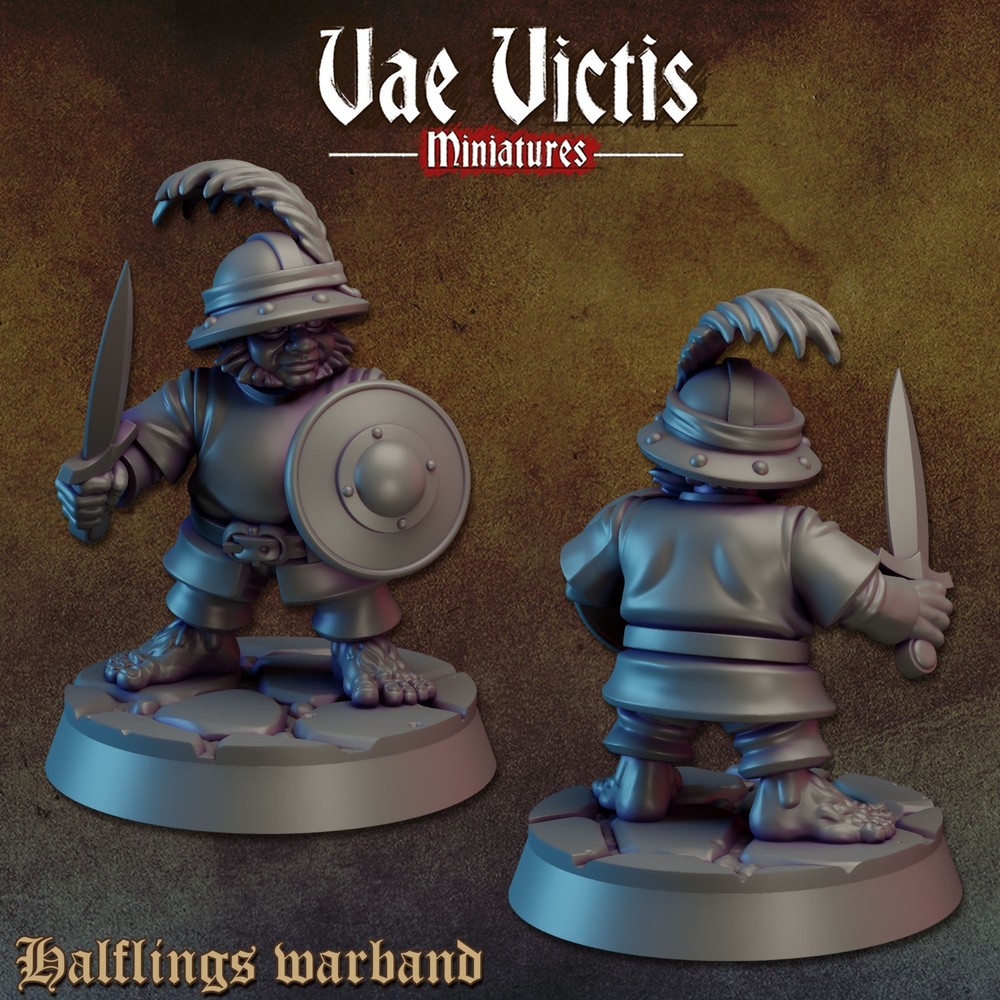 Vae Victis Halflings Warband