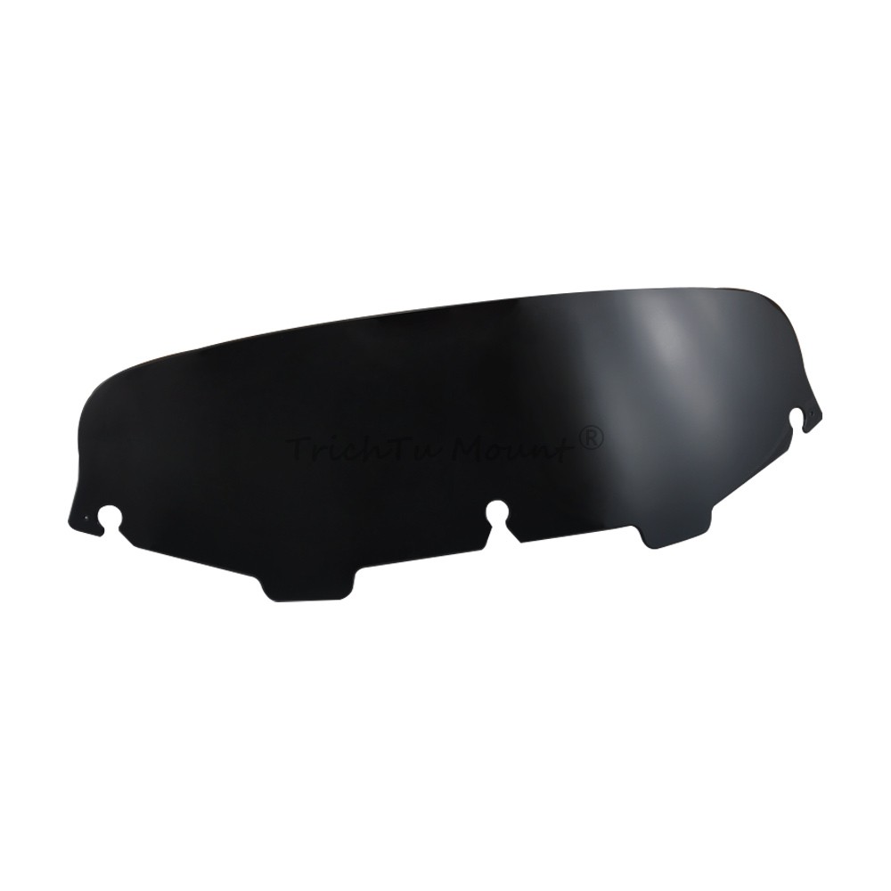 Black 5" Windshield Windscreen For Harley Electra Glide Standard FLHT 1996–2009