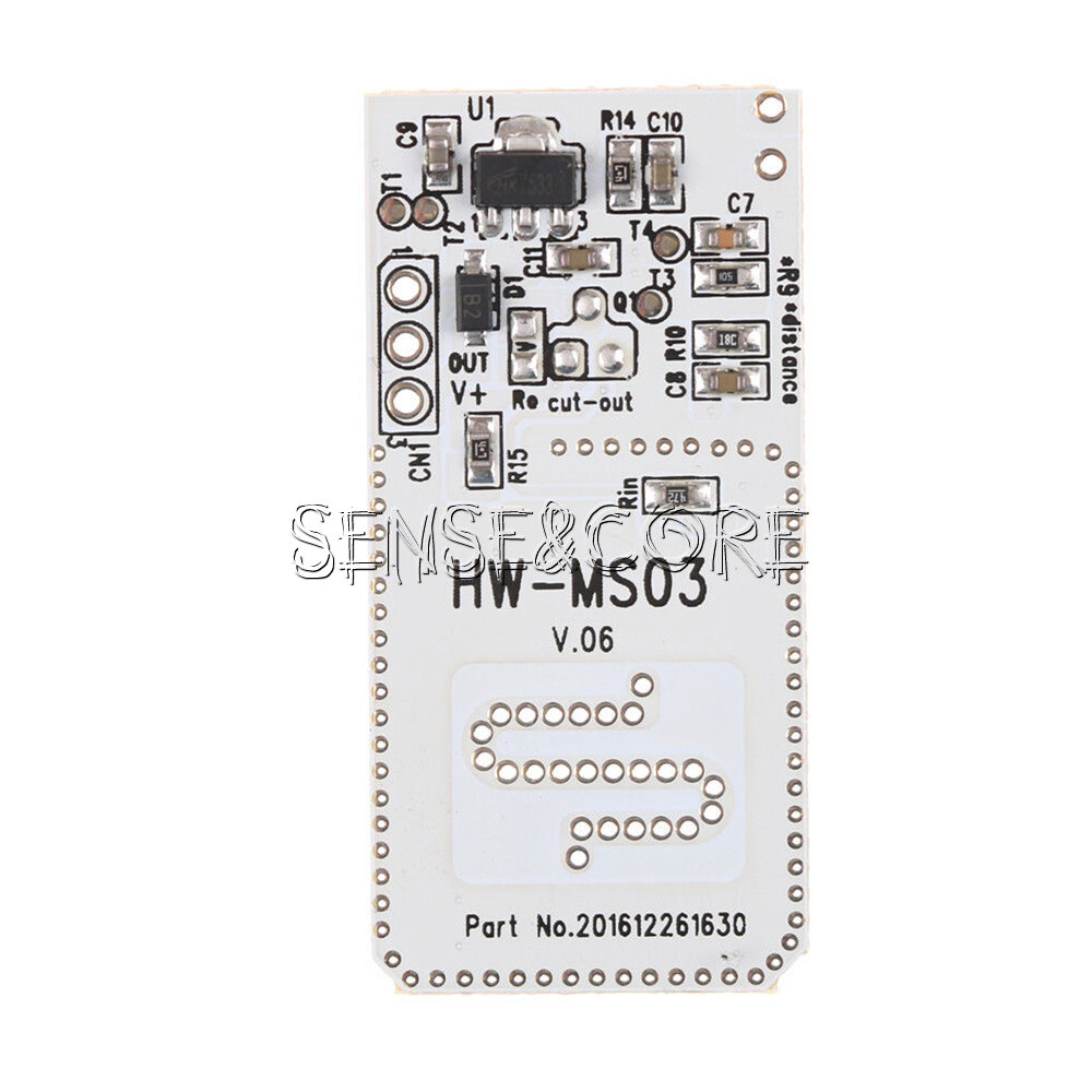 HW-MS03 2.4-5.8GHz Microwave Radar Sensor Switch Module Board for Arduino-