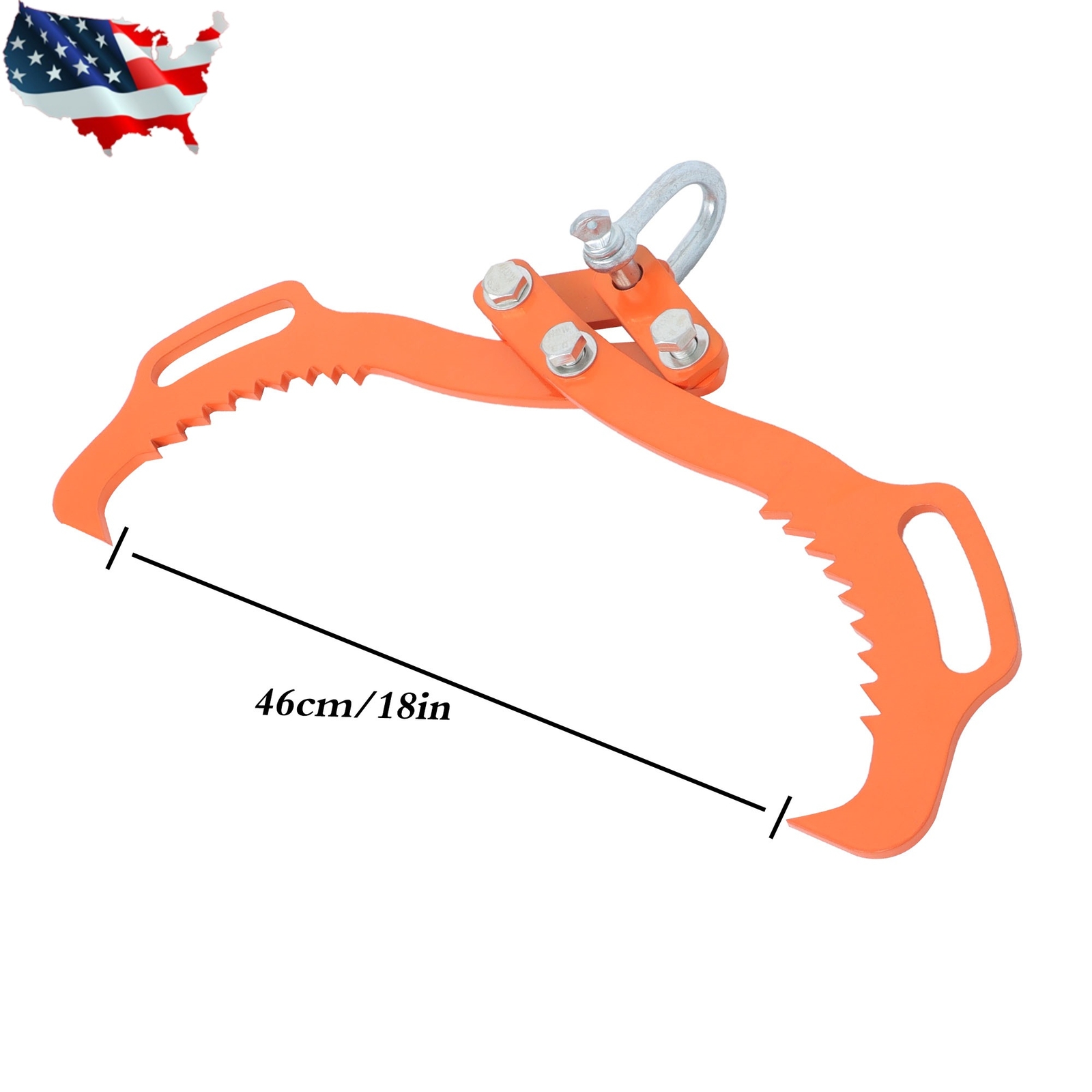 Heavy Duty 2 Claw Timber Log Lifting Tongs 18" 28" 30" 32" Timber Claw Hook