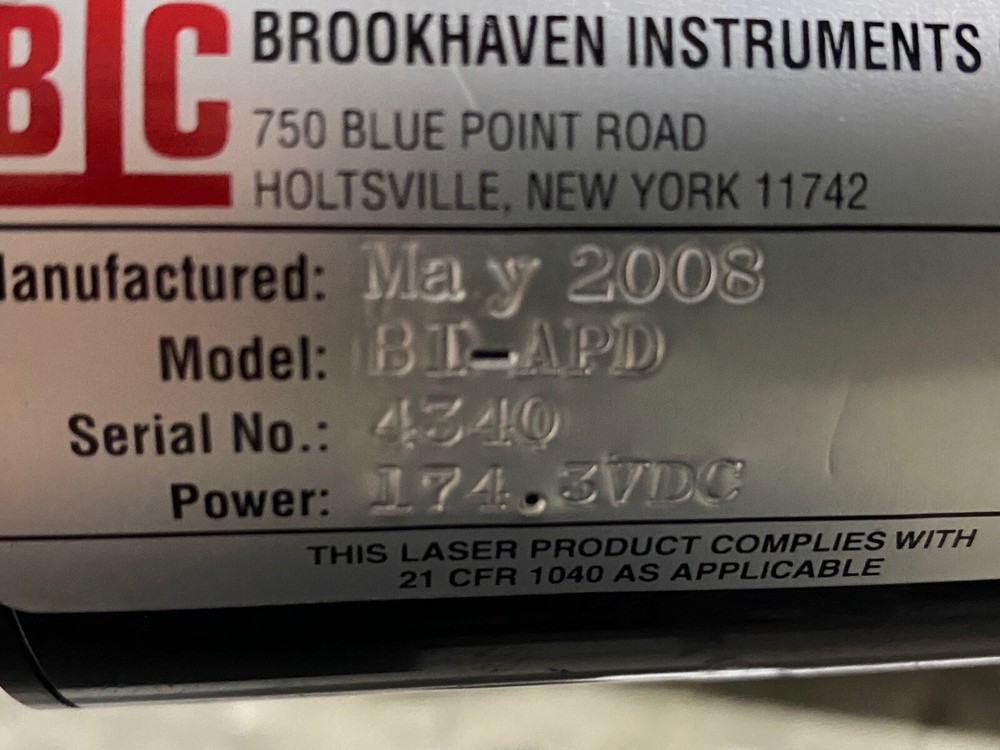 BROOKHAVEN INSTRUMENTS BI-200SM Research Goniometer