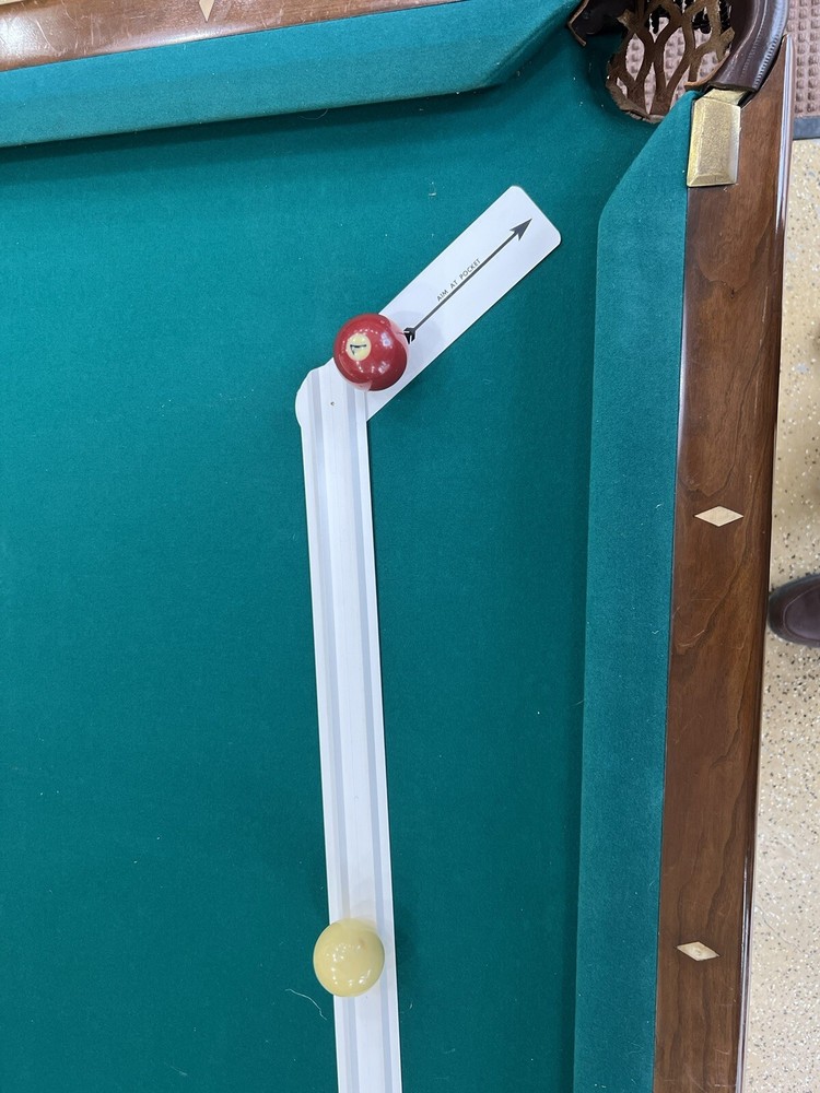 Harold Worst Pocket Billiards Angle-Guide—Perfect your cut angles