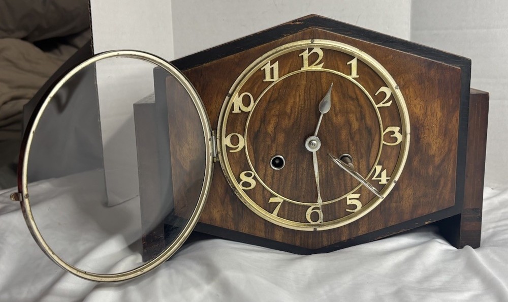 Vintage Nazi Wind Up Clock