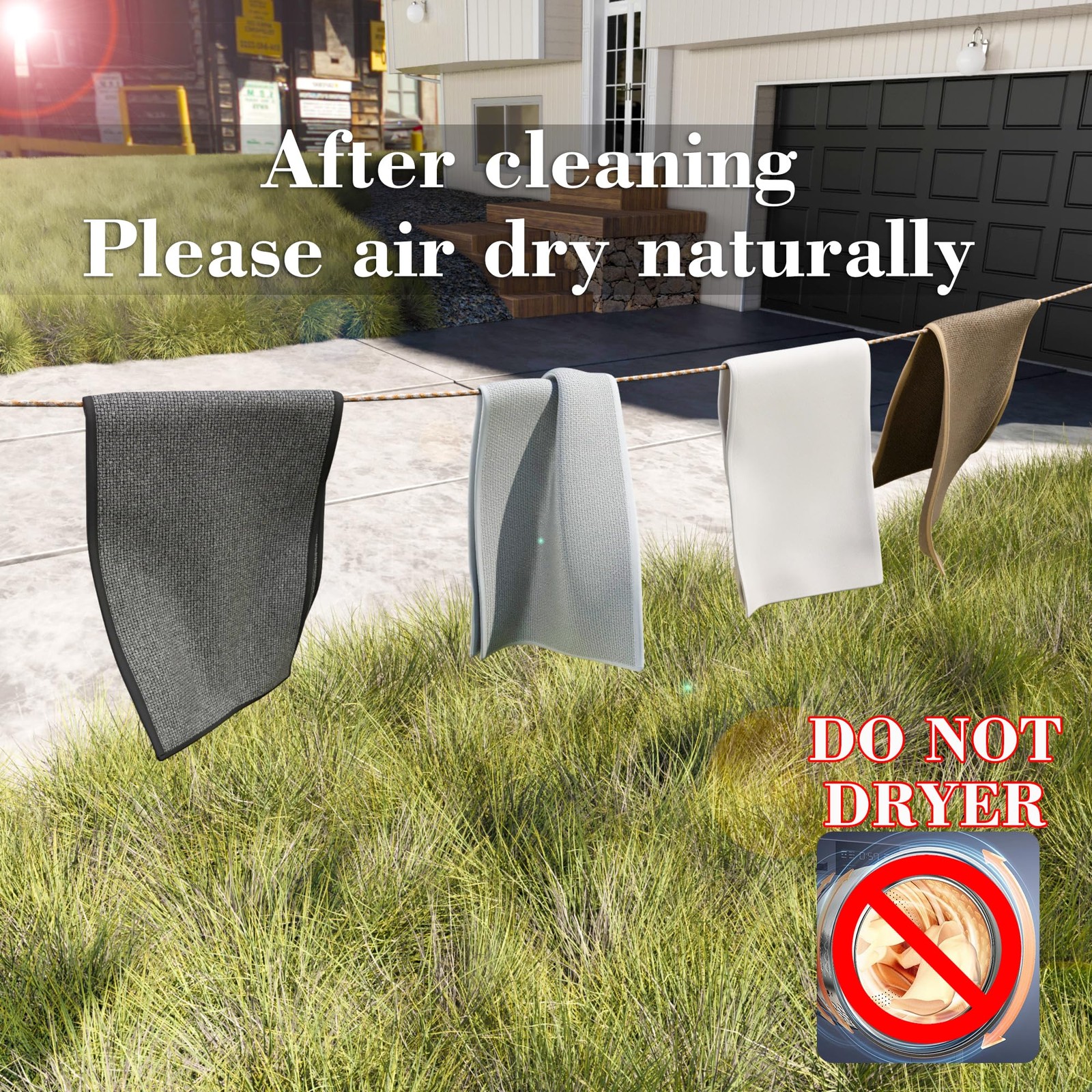 SUMLANS Kitchen Mat Set of 2 PCS, 17.3"x47"+17.3"x30" (Set 2), Black