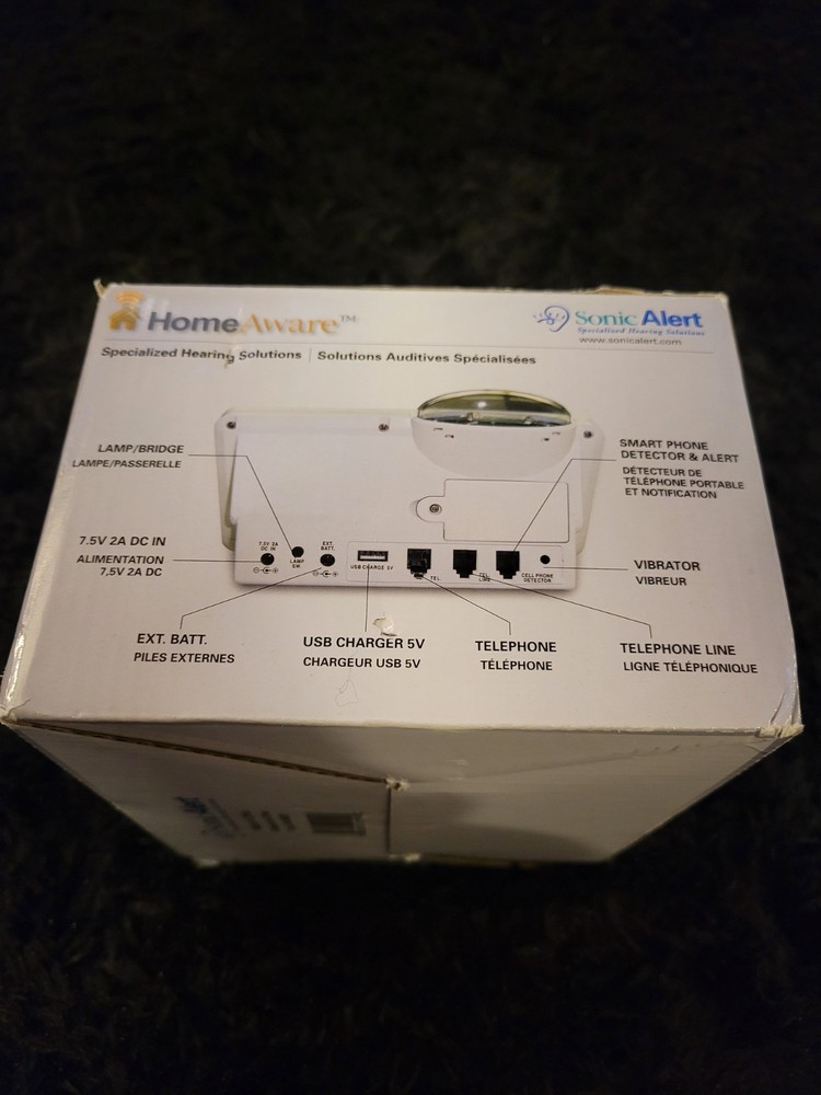 Sonic Alert Home Aware HA360MVSB2.1 Alerting Solution - New Open Box