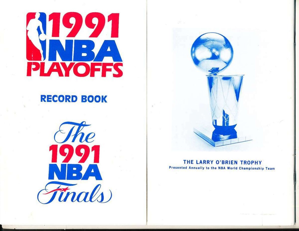 1991 NBA Playoffs Record Book bxguide