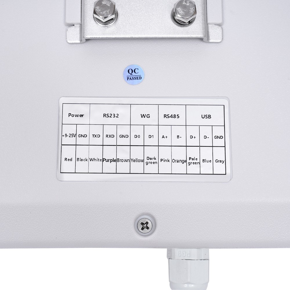 UHF RFID Long Range Card Reader for Parking Barrier Gate Access Control Kit 30db