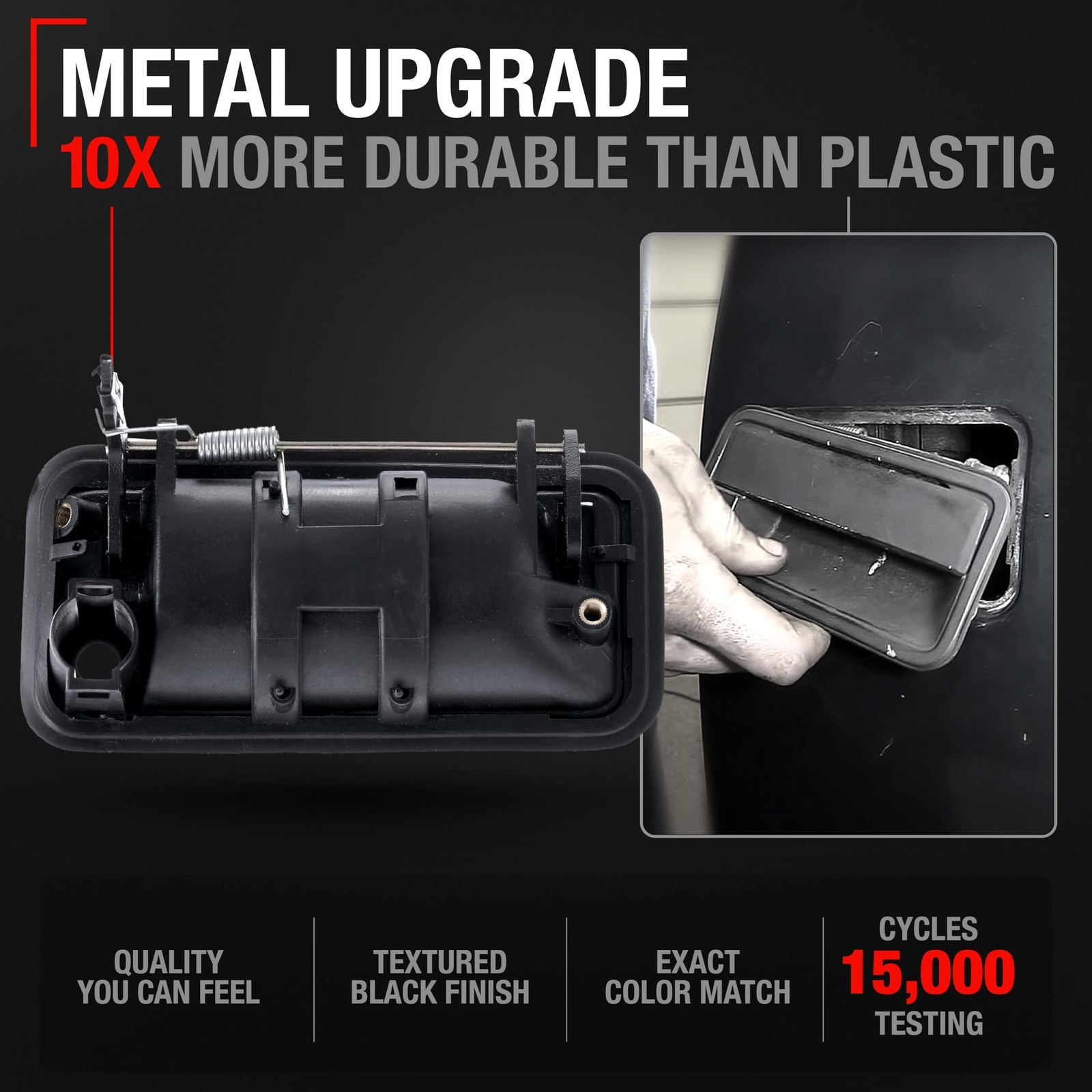 Exterior Door Handle, Driver Side for Chevrolet GMC C&K 1500 2500 3500