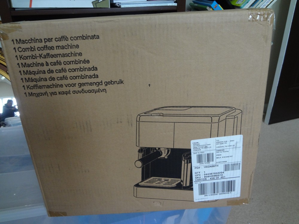 DeLonghi COM532M All-in-One Coffee & Espresso Machine