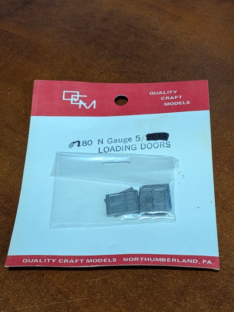 Quality Craft Models - N Scale - #780 - Loading Doors - NOS