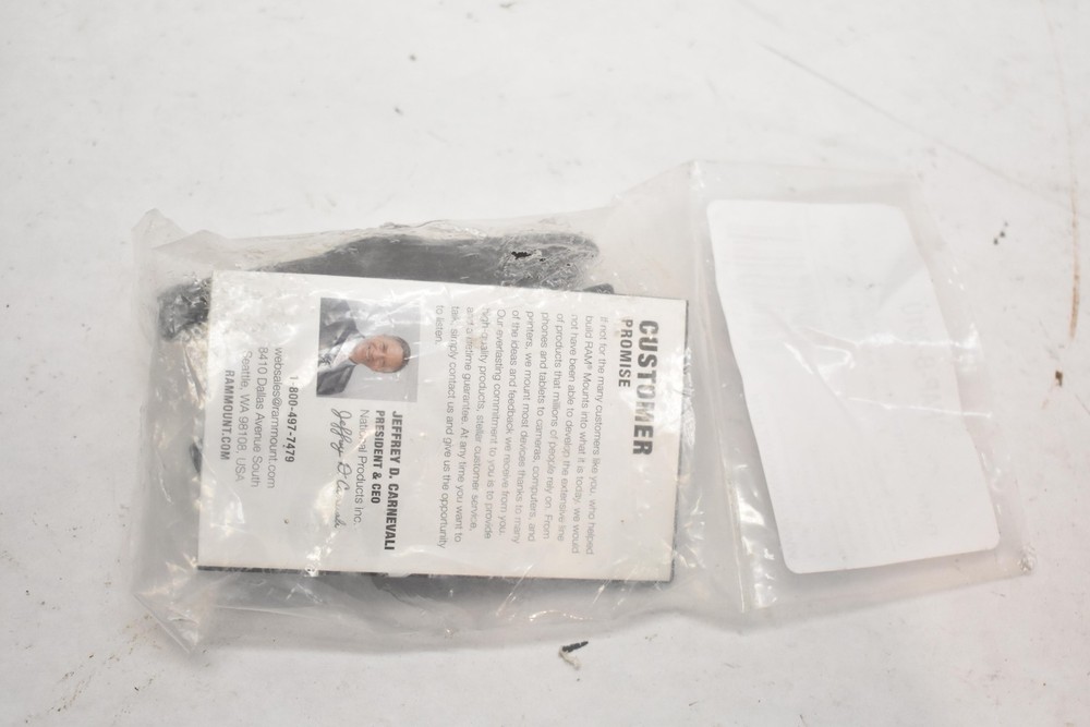 RAM Mounts RAP-B-201U Composite Double Socket Arm Black B Size Medium Mount