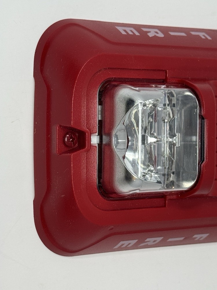 System Sensor P2RL Horn Strobe Red Wall Mount *UNTESTED* Read Desc!!!