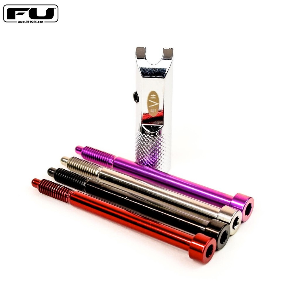 FU-TONE Individual D-Tuna Titanium String Lock Screw - Red